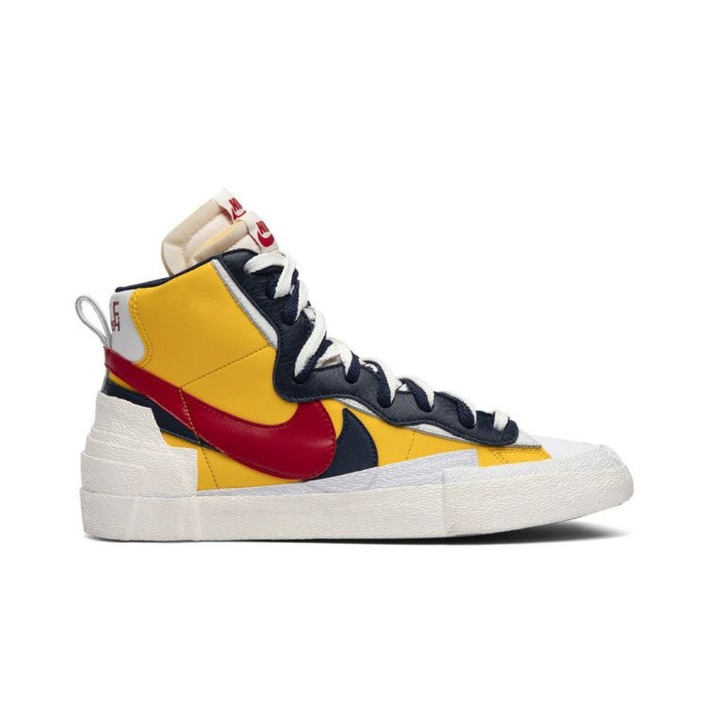Nike Blazer Mid sacai Snow Beach – boční pohled | Purekickz
