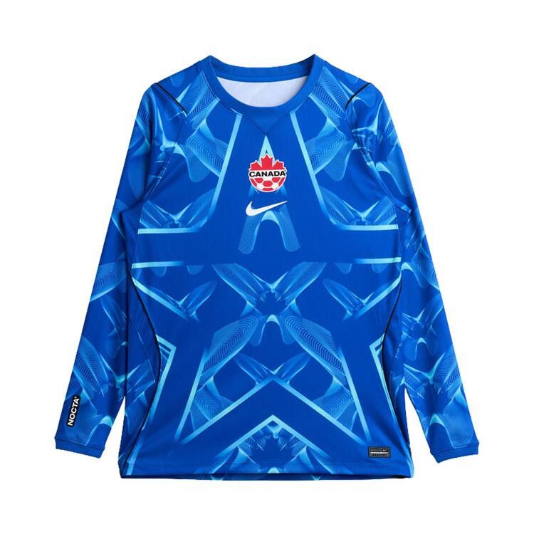 Nike Canada CSA x NOCTA L/S Goalkeeper Jersey Blue – hlavní pohled | Purekickz