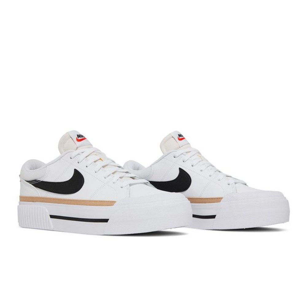 Nike Court Legacy Lift White Black (W) – lifestyle foto | Purekickz