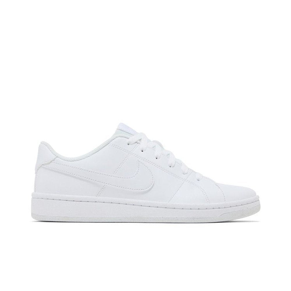 Nike Court Royale 2 Triple White – boční pohled | Purekickz