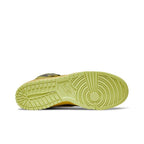Nike Dunk High 1985 SP Yellow Acid Wash – zadní pohled | Purekickz