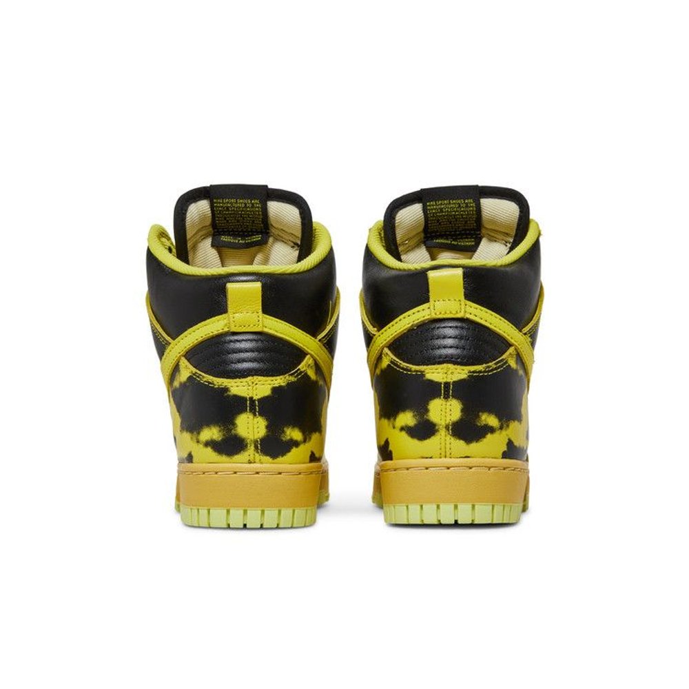 Nike Dunk High 1985 SP Yellow Acid Wash