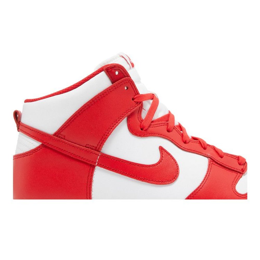 Nike Dunk High 'Championship Red' – detail | Purekickz