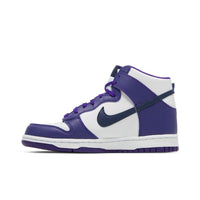 Nike Dunk High Electro Purple Midnight Navy (GS) – hlavní pohled | Purekickz