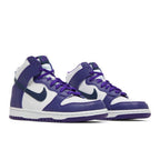 Nike Dunk High Electro Purple Midnight Navy (GS) – lifestyle foto | Purekickz
