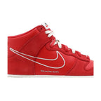Nike Dunk High First Use Red – detail | Purekickz