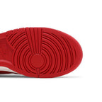 Nike Dunk High First Use Red – pohled shora | Purekickz