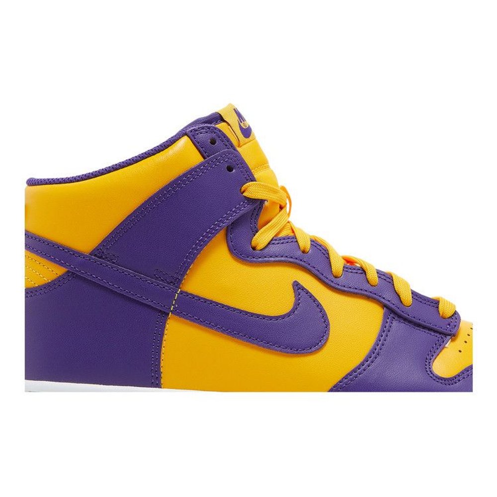 Nike Dunk High Lakers – detail | Purekickz