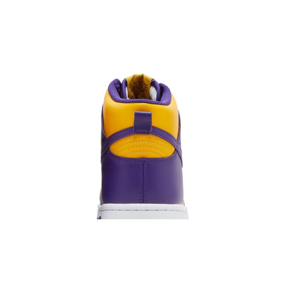 Nike Dunk High Lakers – detail materiálu | Purekickz