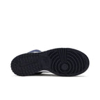 Nike Dunk High  Midnight Navy (GS) – zadní pohled | Purekickz