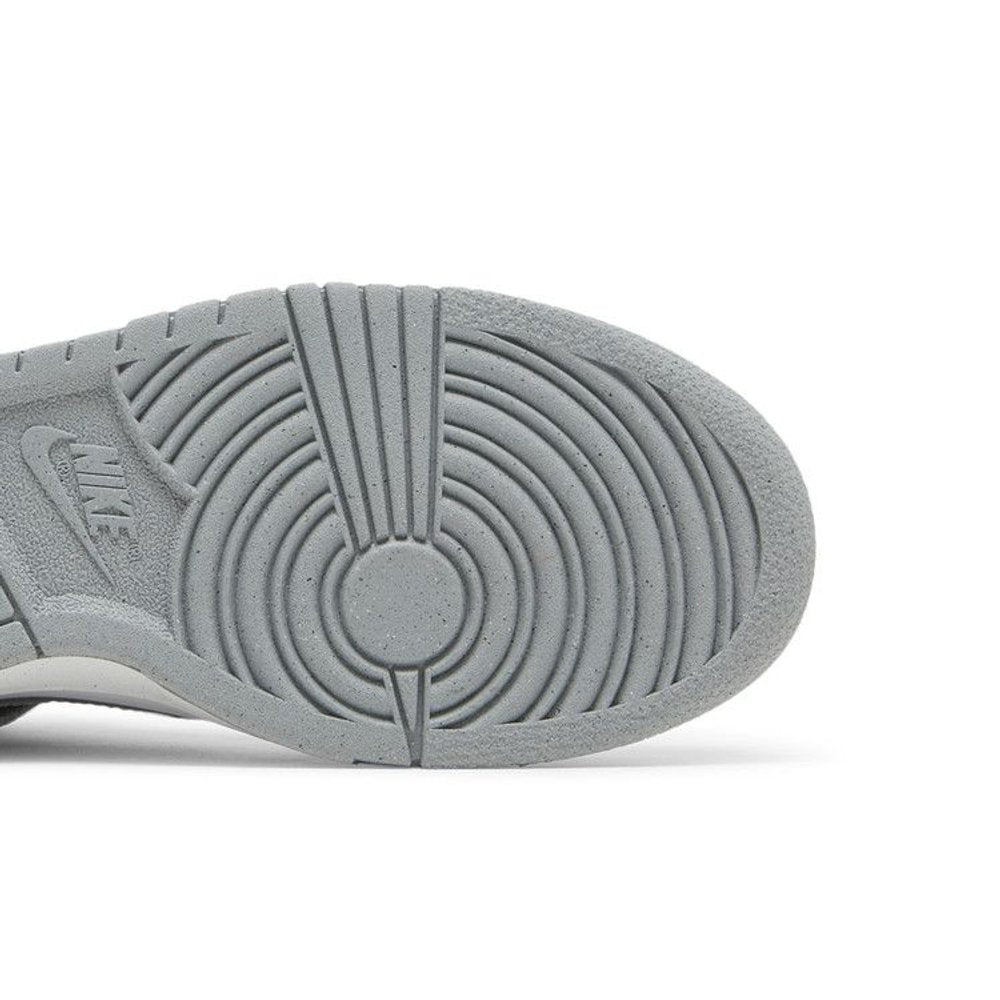 Nike Dunk High Next Nature Wolf Grey Marigold (GS) – pohled shora | Purekickz