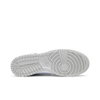Nike Dunk High Retro White Vast Grey – zadní pohled | Purekickz