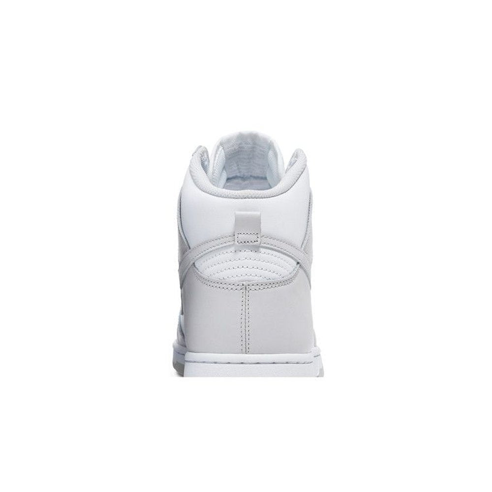 Nike Dunk High Retro White Vast Grey – detail materiálu | Purekickz