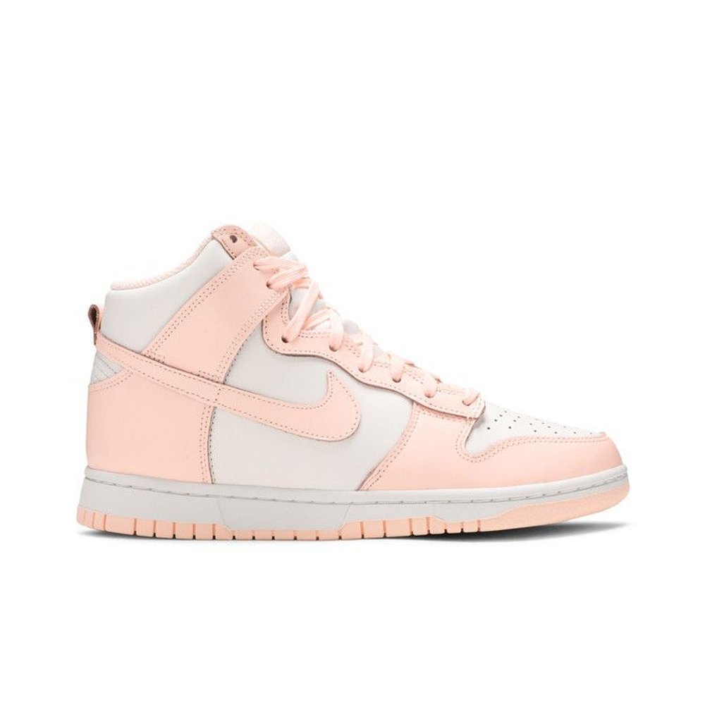 Nike Dunk High Sail Crimson Tint – boční pohled | Purekickz