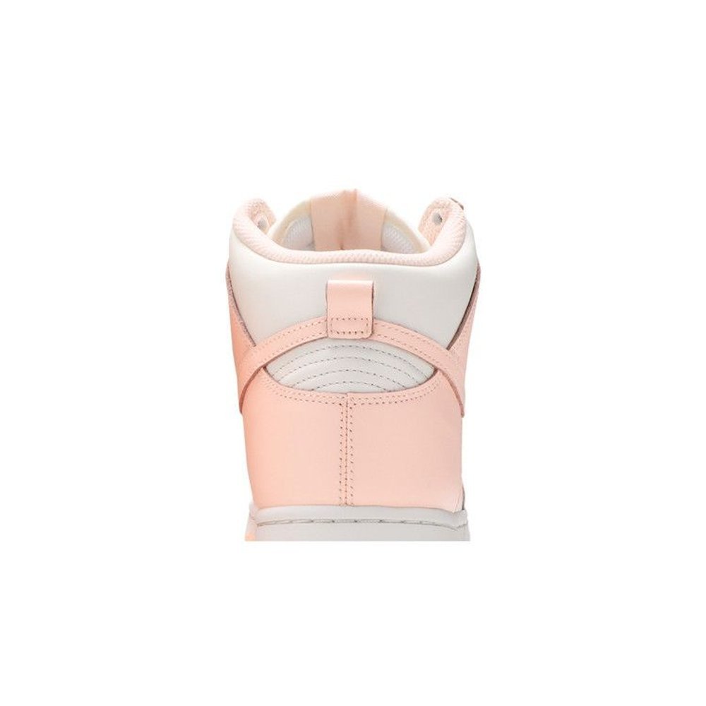 Nike Dunk High Sail Crimson Tint – detail materiálu | Purekickz