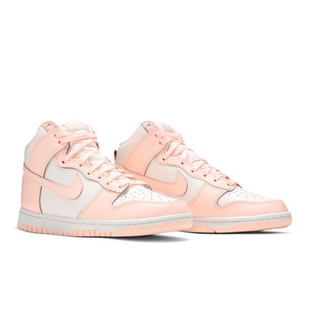 Nike Dunk High Sail Crimson Tint