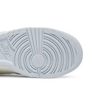 Nike Dunk High Sail Football Grey – pohled shora | Purekickz