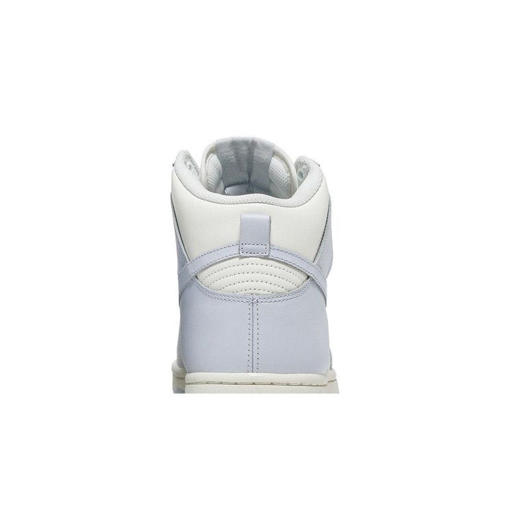 Nike Dunk High Sail Football Grey – detail materiálu | Purekickz