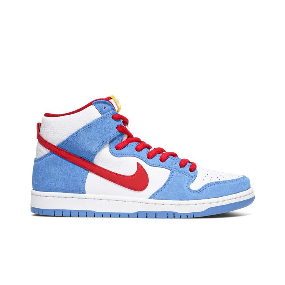 Nike Dunk High SB 'Doraemon' – boční pohled | Purekickz