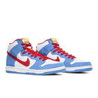 Nike Dunk High SB 'Doraemon' – lifestyle foto | Purekickz