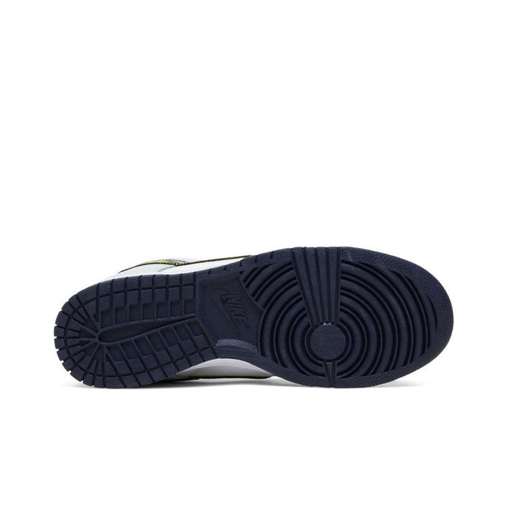 Nike Dunk Low 3D Swoosh – zadní pohled | Purekickz