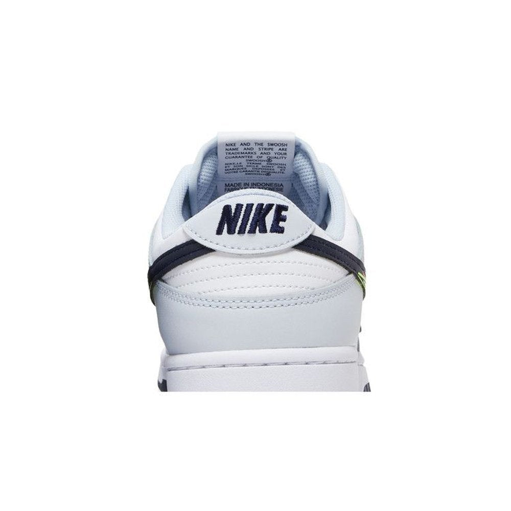 Nike Dunk Low 3D Swoosh – detail materiálu | Purekickz