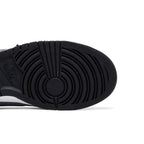 Nike Dunk Low Black Cool Grey Volt Mini Swoosh – pohled shora | Purekickz