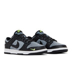 Nike Dunk Low Black Cool Grey Volt Mini Swoosh – lifestyle foto | Purekickz