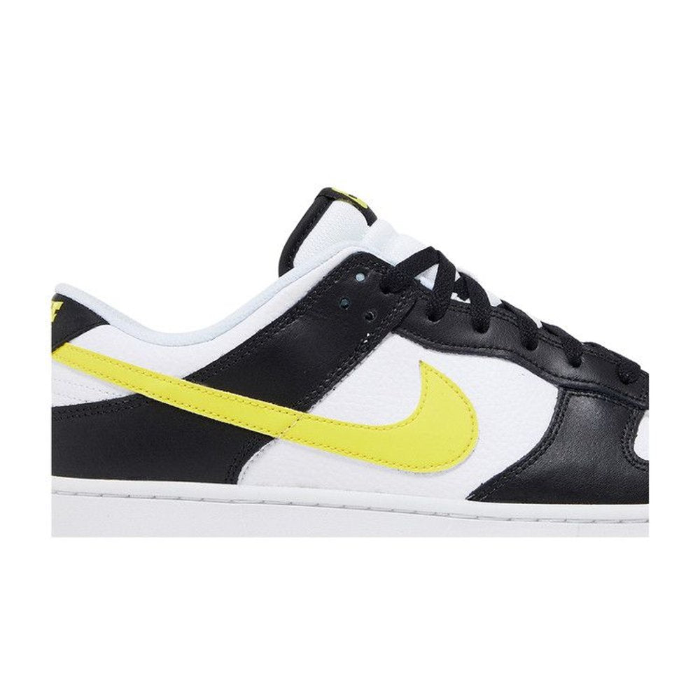 Nike Dunk Low Black Opti Yellow – detail | Purekickz