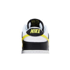 Nike Dunk Low Black Opti Yellow – detail materiálu | Purekickz