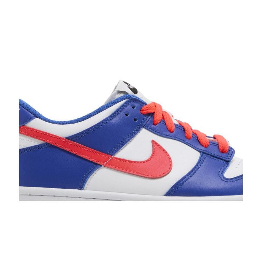 Nike Dunk Low Bright Crimson Game Royal (GS) – detail | Purekickz