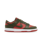 Nike Dunk Low 'Cargo Khaki Mystic Red' – boční pohled | Purekickz