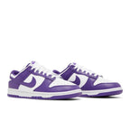 Nike Dunk Low Championship Court Purple – lifestyle foto | Purekickz