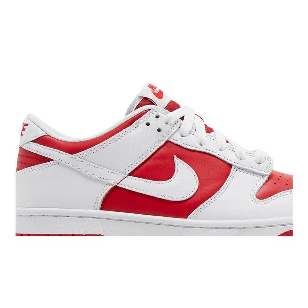 Nike Dunk Low Championship Red (GS) – detail | Purekickz