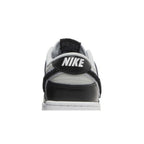 Nike Dunk Low Chenille Swoosh - Black Grey Fog – detail materiálu | Purekickz