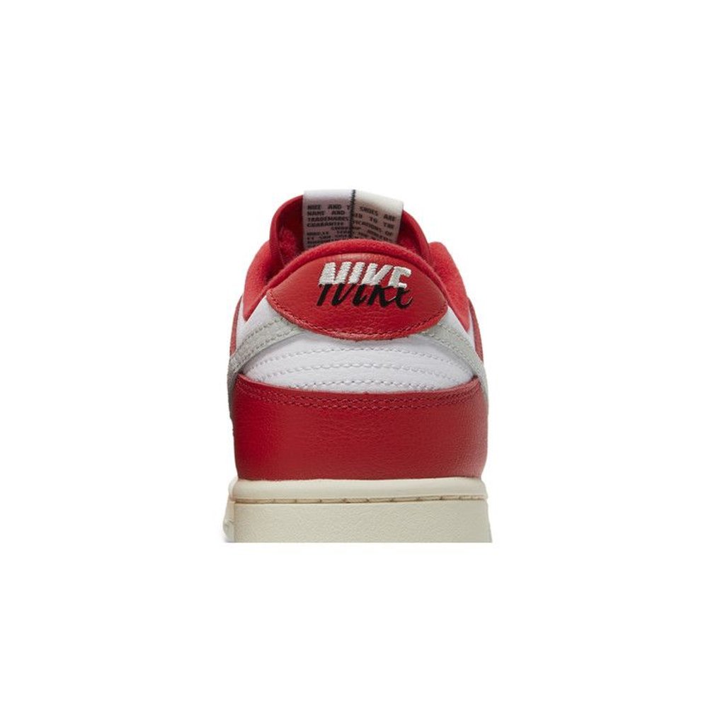 Nike Dunk Low Chicago Split – detail materiálu | Purekickz