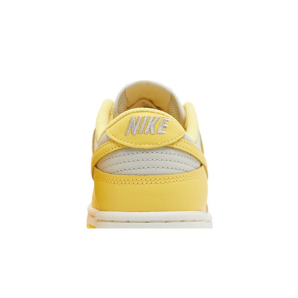 Nike Dunk Low Citron Pulse – detail materiálu | Purekickz