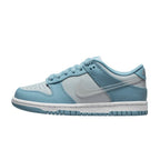 Nike Dunk Low Clear Blue Swoosh (GS) – hlavní pohled | Purekickz