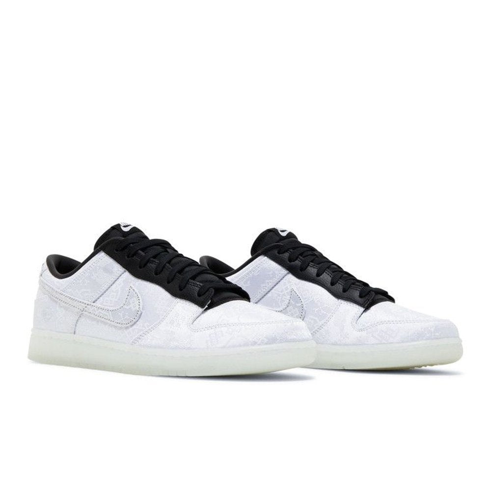 Nike Dunk Low CLOT Fragment White – lifestyle foto | Purekickz