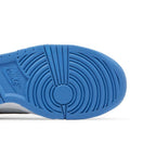 Nike Dunk Low Cool Grey Light Photo Blue (GS) – pohled shora | Purekickz