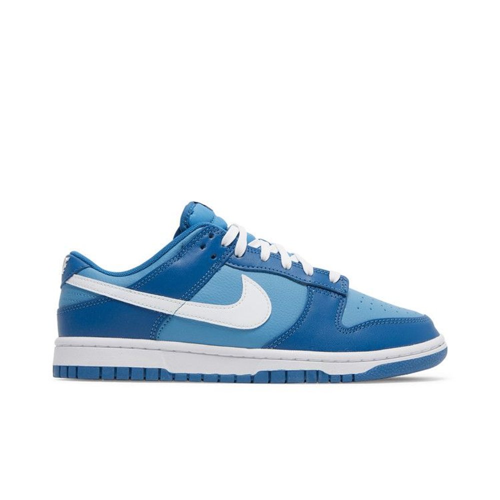 Nike Dunk Low Dark Marina Blue – boční pohled | Purekickz