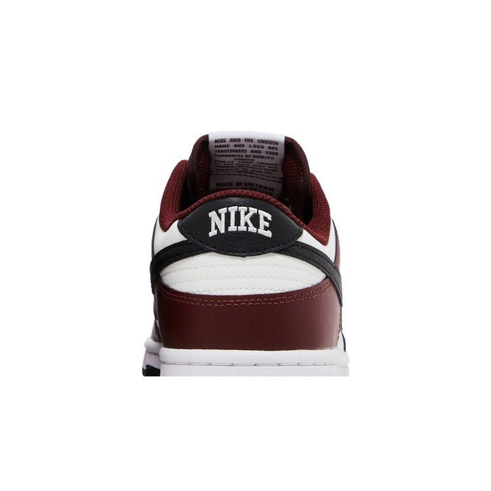 Nike Dunk Low Dark Team Red Black – detail materiálu | Purekickz