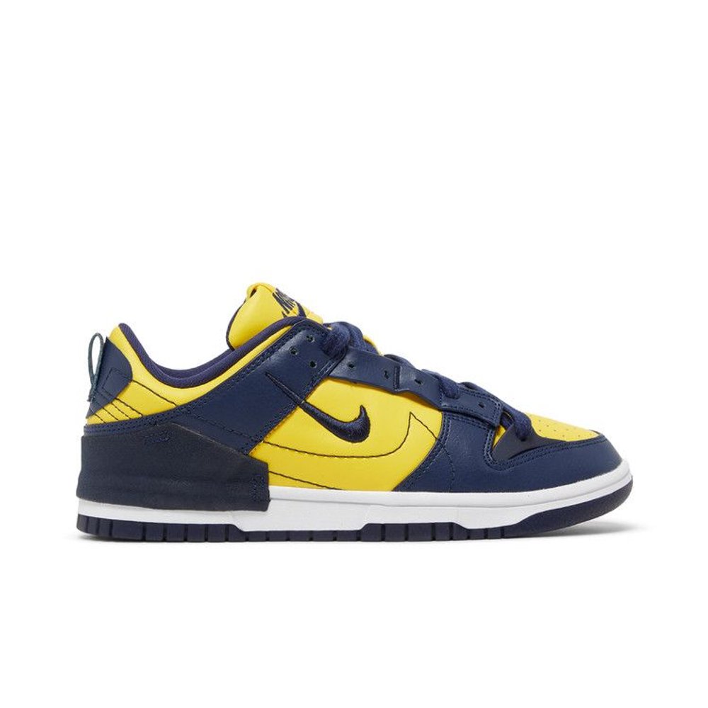 Nike Dunk Low Disrupt 2 Michigan (W) – boční pohled | Purekickz