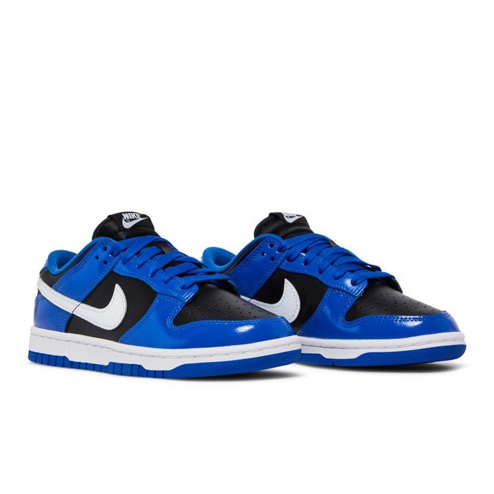 Nike Dunk Low Essential Game Royal Black White (W) – lifestyle foto | Purekickz