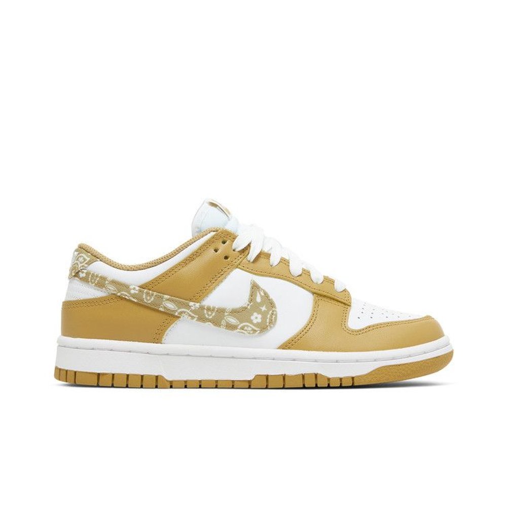 Nike Dunk Low Essential Paisley Pack Barley (W) – boční pohled | Purekickz