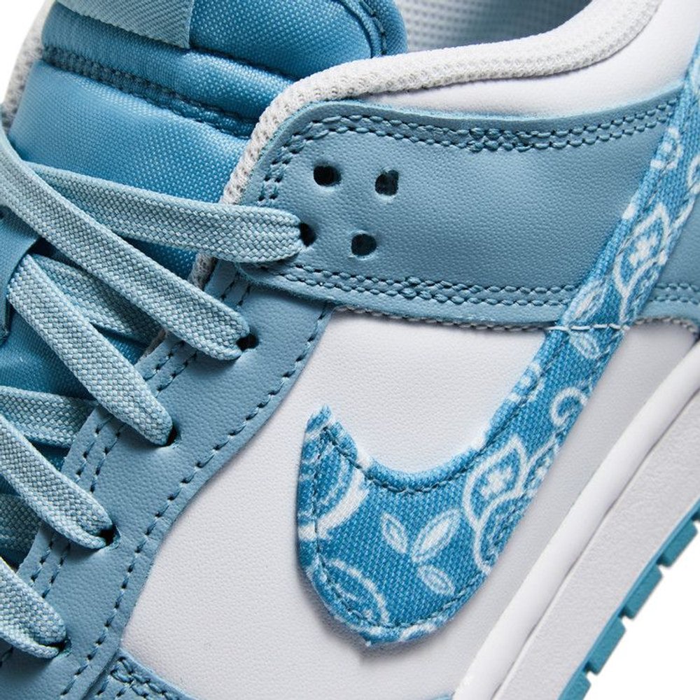 Nike Dunk Low Essential Paisley Pack Worn Blue (W) – pohled 10 | Purekickz