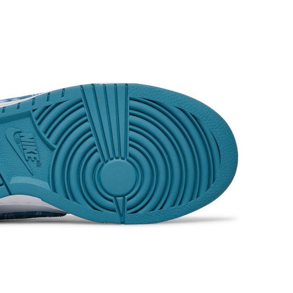 Nike Dunk Low Essential Paisley Pack Worn Blue (W) – pohled shora | Purekickz