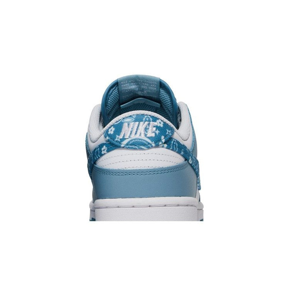 Nike Dunk Low Essential Paisley Pack Worn Blue (W) – detail materiálu | Purekickz