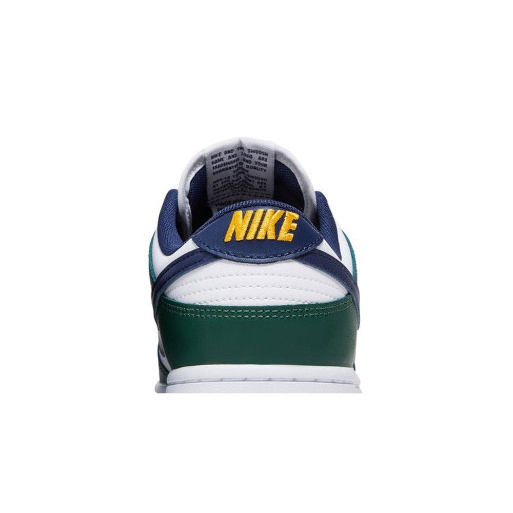Nike Dunk Low Fir Midnight Navy – detail materiálu | Purekickz
