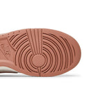 Nike Dunk Low Fossil Rose – pohled shora | Purekickz